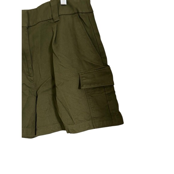 Old Navy Shorts 2.0 Women’s Size 14 Stretch Army Green Cargo‎ Pockets Casual - Picture 2 of 7